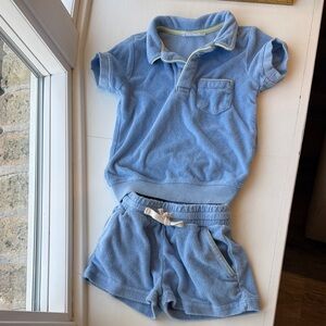 Minnow terry two piece set 2T